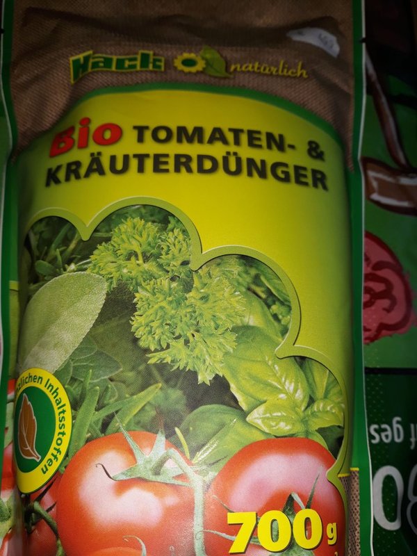 Hack Bio Tomaten- & Kräuterdünger 700g